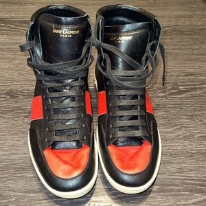 Saint Laurent court Classic SL/10 H sneakers in Leather